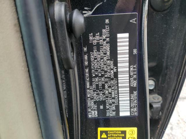 Photo 14 from auction – 2012 TOYOTA HIGHLANDER with VIN 5TDZA3EHXCS017877