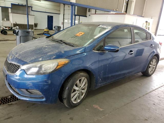 KIA FORTE EX 2014 with VIN KNAFX4A87E5054498 - Photo from auction