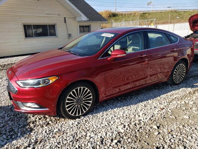 FORD FUSION SE 2017 with VIN 3FA6P0HD8HR340687 - Photo from auction