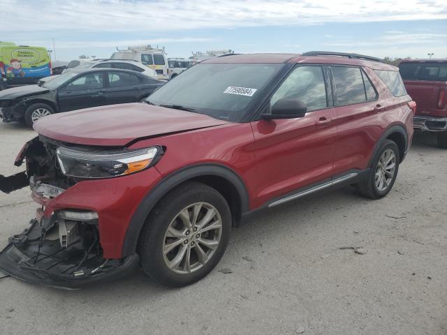 FORD EXPLORER X 2020 with VIN 1FMSK8DHXLGC57868 - Photo from auction