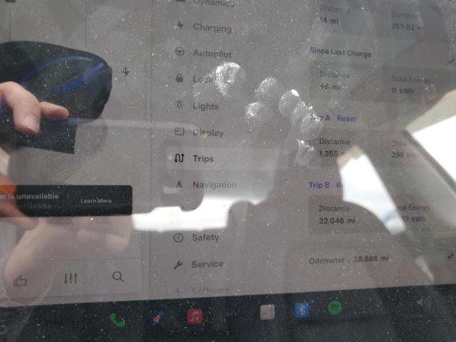 Photo 9 from auction – 2022 TESLA MODEL 3 with VIN 5YJ3E1EA7NF340454