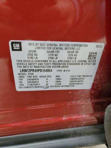 Photo 14 from auction – 2023 BUICK ENVISION E with VIN LRBFZPR49PD164864