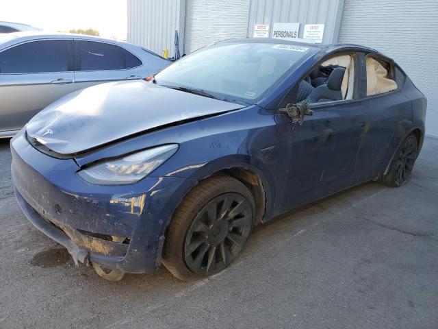 TESLA MODEL Y 2021 with VIN 5YJYGDEEXMF111611 - Photo from auction