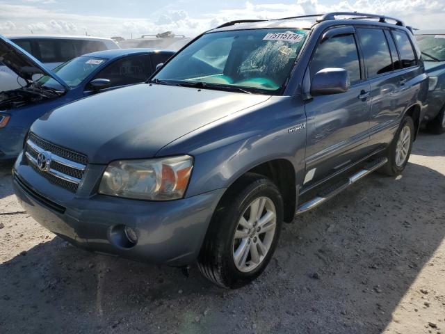 TOYOTA HIGHLANDER 2007 with VIN JTEGW21A370019809 - Photo from auction