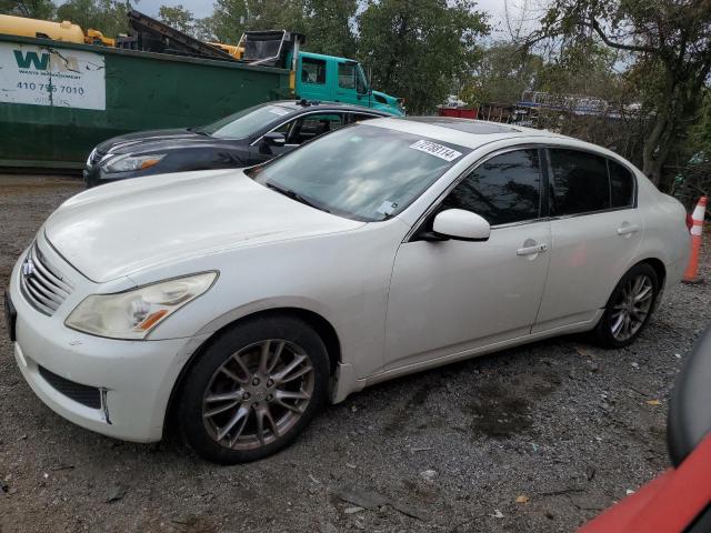 INFINITI G35 2008 with VIN JNKBV61FX8M263129 - Photo from auction