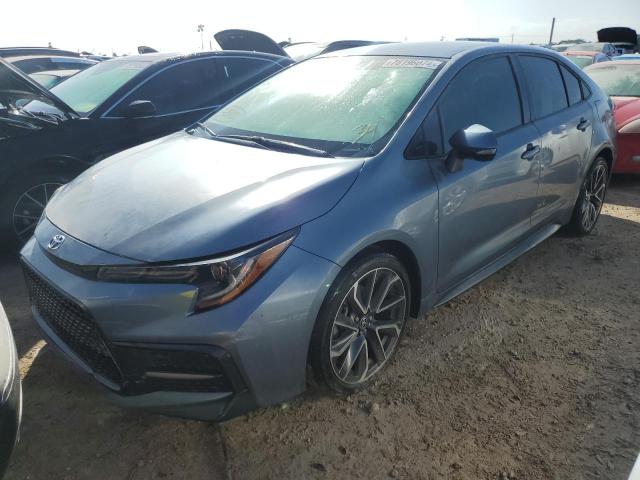 TOYOTA COROLLA SE 2021 with VIN 5YFS4MCE3MP082457 - Photo from auction