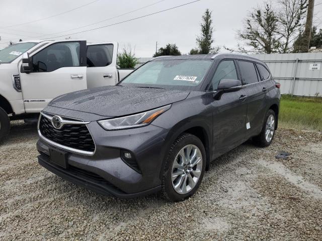 TOYOTA HIGHLANDER 2021 with VIN 5TDDZRBH7MS535053 - Photo from auction