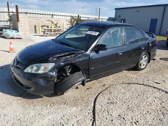 HONDA CIVIC EX 2004 with VIN 2HGES26724H625230 - Photo from auction