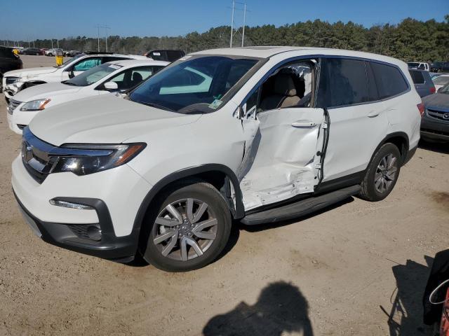 HONDA PILOT EXL 2021 with VIN 5FNYF5H54MB044864 - Photo from auction