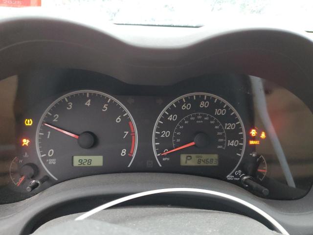 Photo 9 from auction – 2009 TOYOTA COROLLA BA with VIN JTDBL40E099079763
