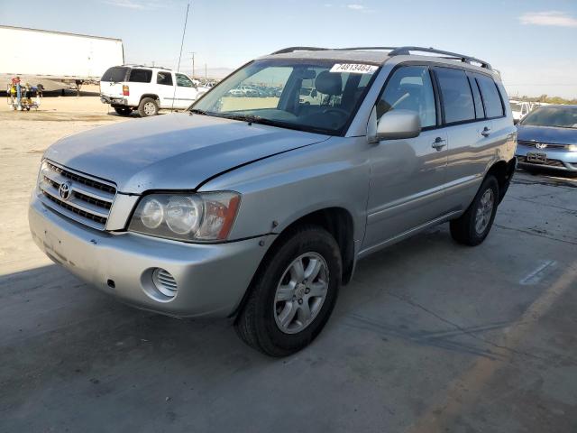 TOYOTA HIGHLANDER 2001 with VIN JTEGF21A510002503 - Photo from auction