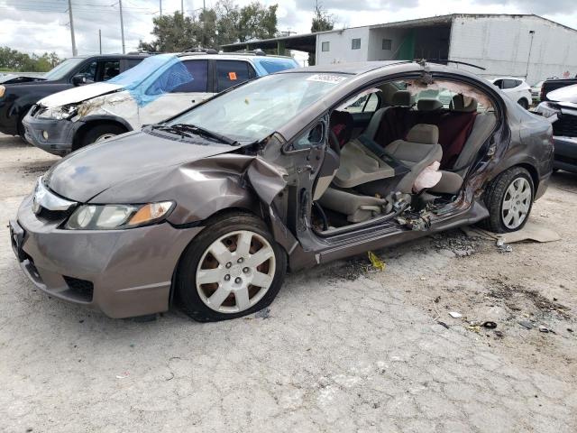 HONDA CIVIC LX 2011 with VIN 2HGFA1F50BH539962 - Photo from auction