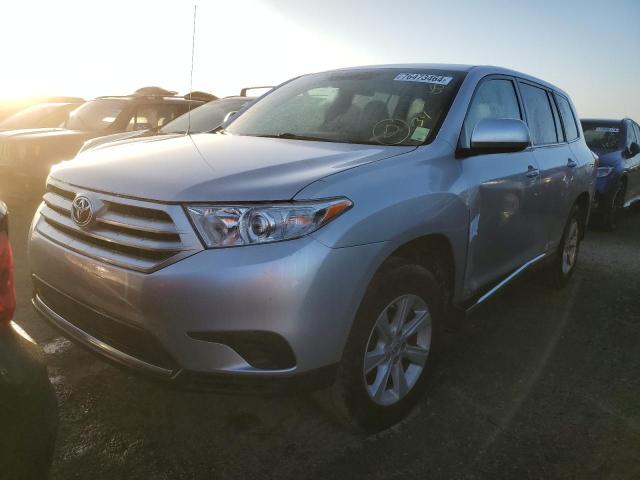 TOYOTA HIGHLANDER 2012 with VIN 5TDZK3EH6CS063347 - Photo from auction