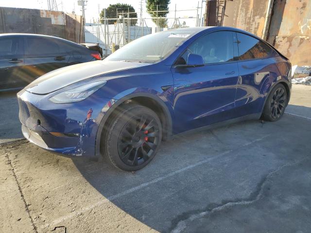 TESLA MODEL Y 2021 with VIN 5YJYGDEE2MF222797 - Photo from auction