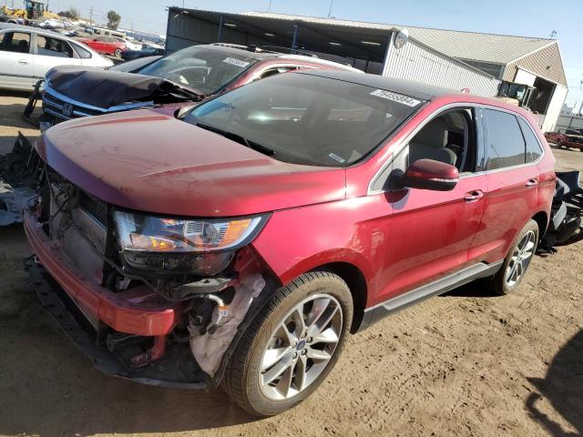 FORD EDGE TITAN 2015 с VIN 2FMTK4K81FBB60571 - Снимка от търг