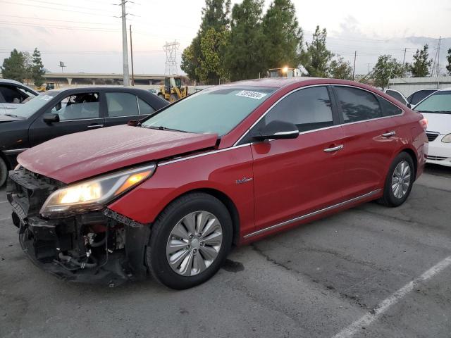 HYUNDAI SONATA HYB 2016 with VIN KMHE24L12GA030225 - Photo from auction