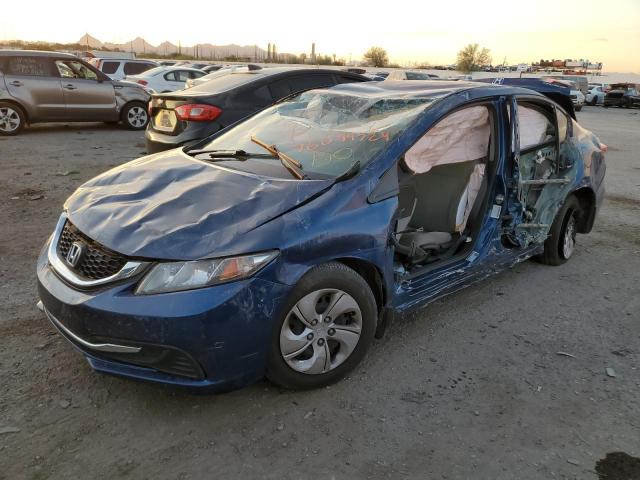 HONDA CIVIC LX 2013 with VIN 2HGFB2F54DH561209 - Photo from auction