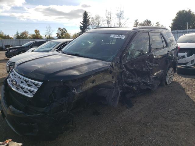 FORD EXPLORER X 2018 with VIN 1FM5K8D86JGC29544 - Photo from auction