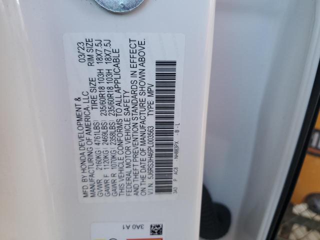 Photo 14 from auction – 2023 HONDA CR-V EX with VIN 5J6RS3H46PL003563