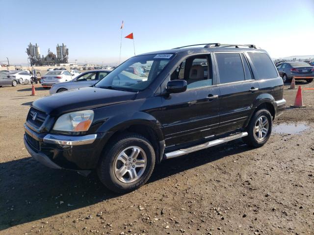 HONDA PILOT EXL 2004 with VIN 2HKYF18604H617505 - Photo from auction