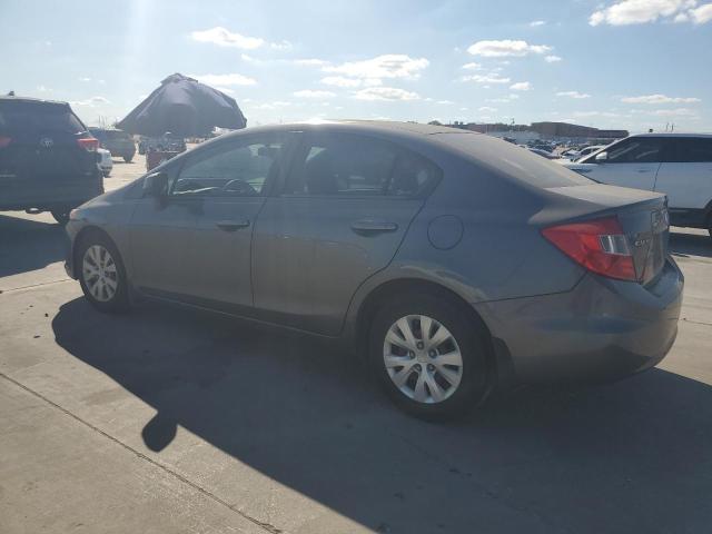 Photo 2 from auction – 2012 HONDA CIVIC LX with VIN 19XFB2F52CE083347