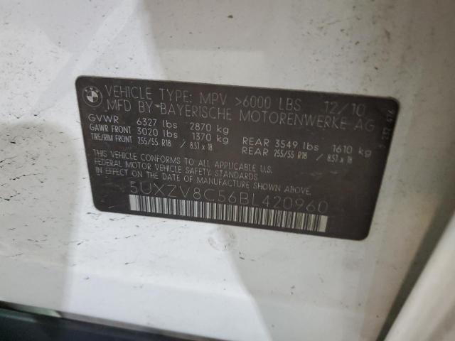 Photo 14 from auction – 2011 BMW X5 XDRIVE5 with VIN 5UXZV8C56BL420960