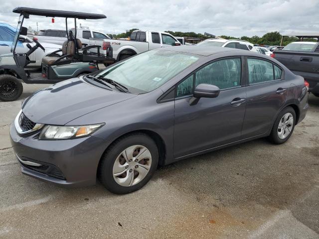 HONDA CIVIC LX 2015 with VIN 19XFB2F55FE111467 - Photo from auction
