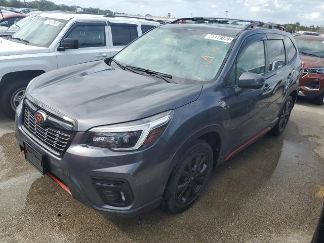 SUBARU FORESTER S 2021 with VIN JF2SKARC5MH522170 - Photo from auction