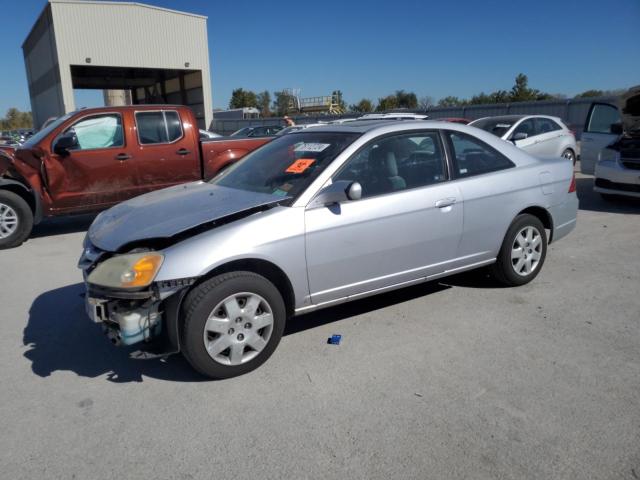 HONDA CIVIC EX 2002 with VIN 1HGEM21902L053593 - Photo from auction