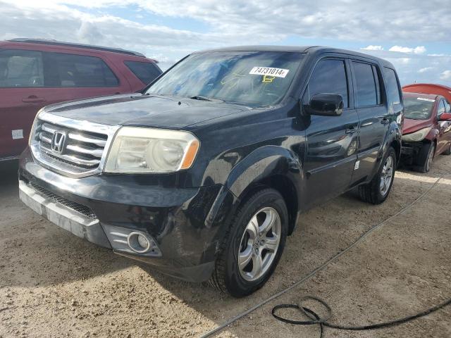 HONDA PILOT EXL 2012 with VIN 5FNYF3H57CB025356 - Photo from auction