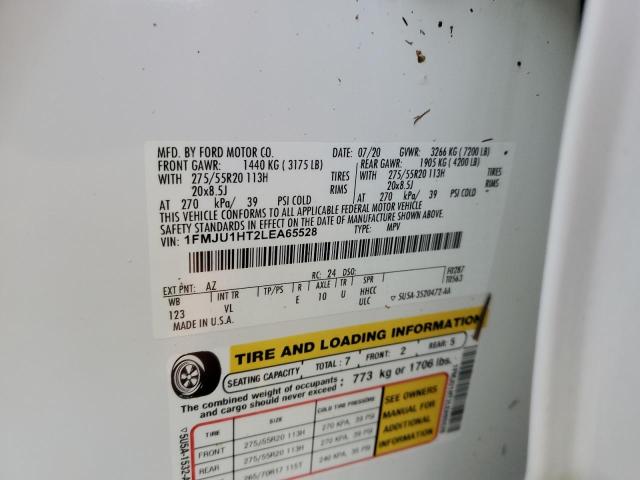 Photo 14 from auction – 2020 FORD EXPEDITION with VIN 1FMJU1HT2LEA65528