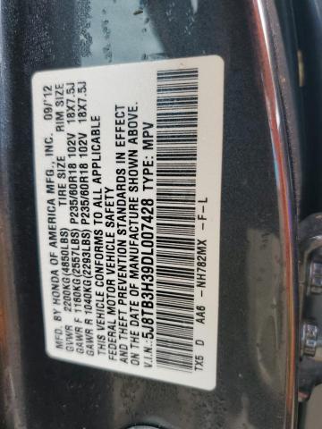 Photo 14 from auction – 2013 ACURA RDX with VIN 5J8TB3H39DL007428