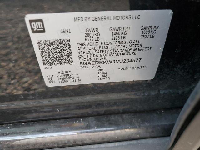 Photo 14 from auction – 2021 BUICK ENCLAVE ES with VIN 5GAERBKW3MJ234577