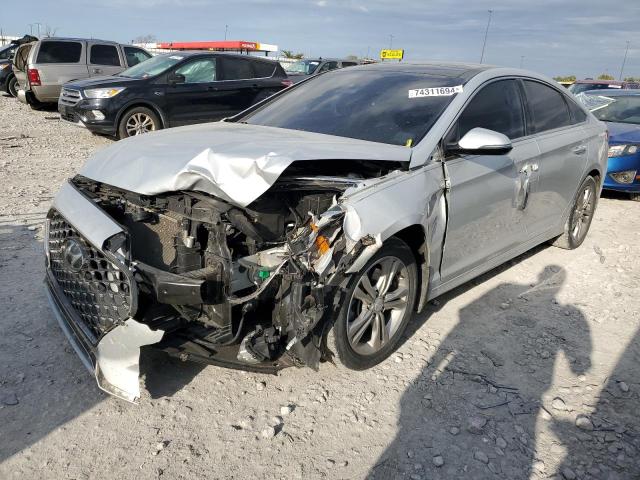 HYUNDAI SONATA LIM 2019 with VIN 5NPE34AF0KH738569 - Photo from auction