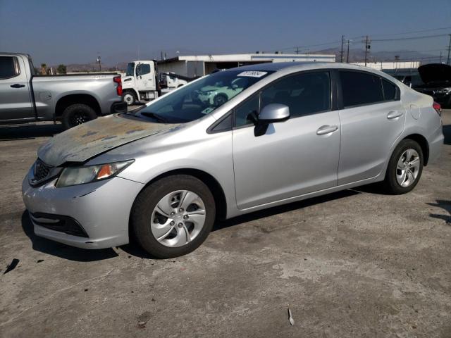 HONDA CIVIC LX 2013 with VIN 19XFB2F53DE278746 - Photo from auction