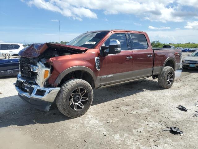 FORD F250 SUPER 2017 with VIN 1FT7W2BT2HED99637 - Photo from auction