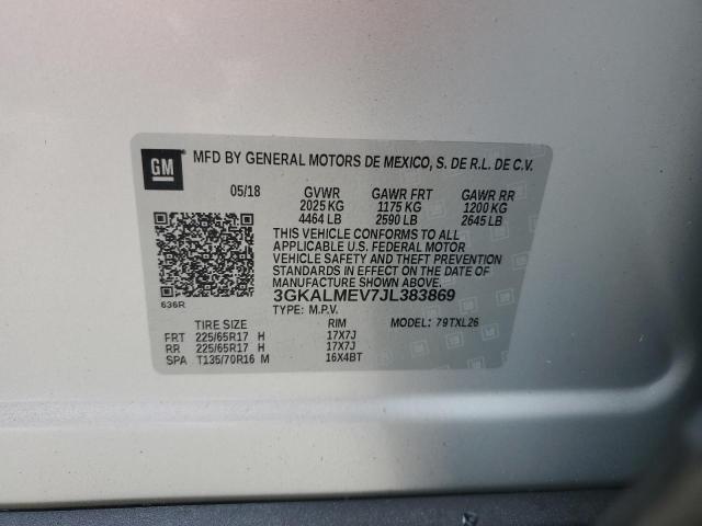 Photo 14 from auction – 2018 GMC TERRAIN SL with VIN 3GKALMEV7JL383869