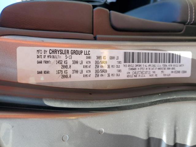 Photo 14 from auction – 2014 JEEP GRAND CHER with VIN 1C4RJFCT0EC187131