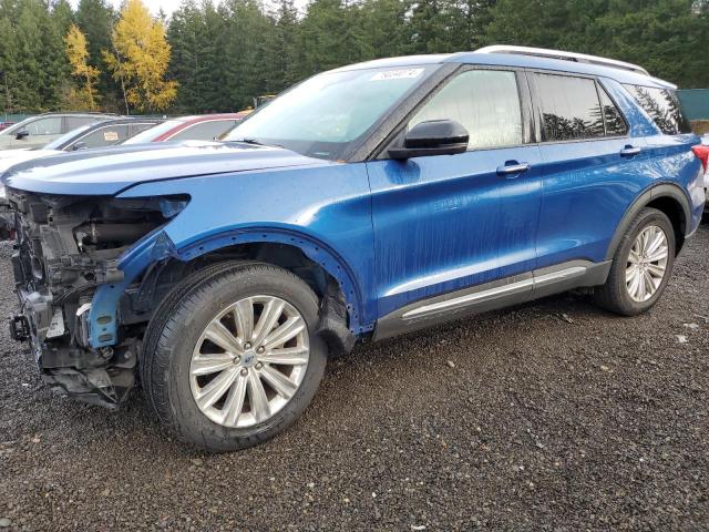 FORD EXPLORER L 2020 with VIN 1FMSK8FHXLGC00017 - Photo from auction