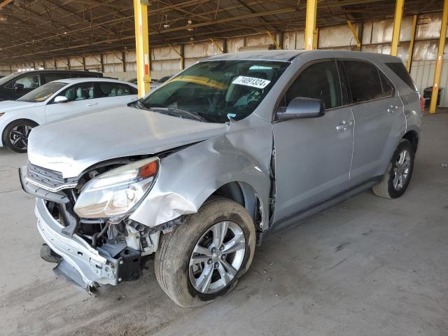 CHEVROLET EQUINOX LS 2017 with VIN 2GNALBEK8H1510086 - Photo from auction