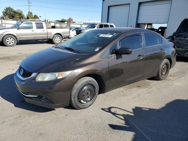 HONDA CIVIC LX 2014 with VIN 2HGFB2F53EH523083 - Photo from auction