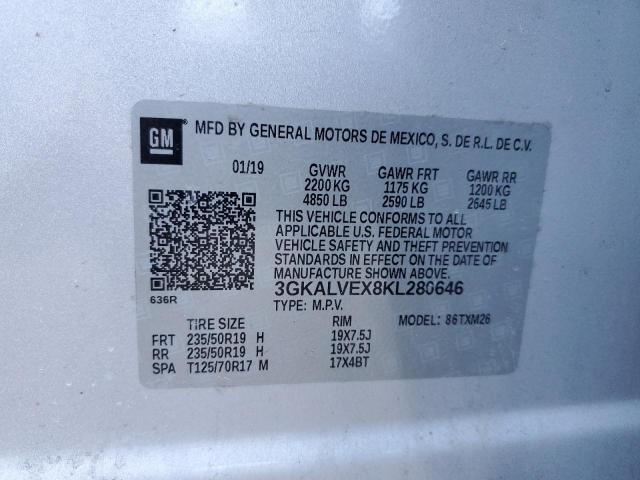 Photo 14 from auction – 2019 GMC TERRAIN SL with VIN 3GKALVEX8KL280646