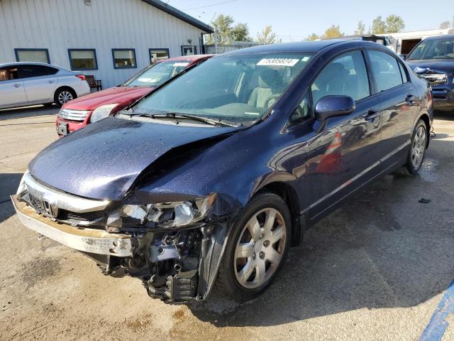 HONDA CIVIC LX 2009 with VIN 19XFA16589E043635 - Photo from auction