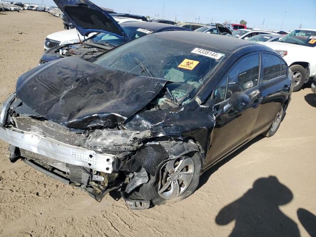 HONDA CIVIC LX 2014 with VIN 2HGFB2F54EH527708 - Photo from auction