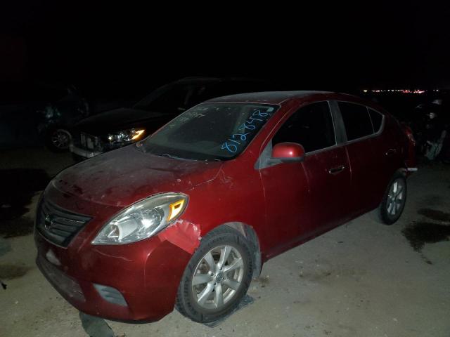 NISSAN VERSA S 2014 with VIN 3N1CN7AP9EL812848 - Photo from auction