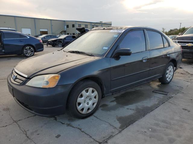 HONDA CIVIC EX 2001 with VIN 1HGES26771L064621 - Photo from auction