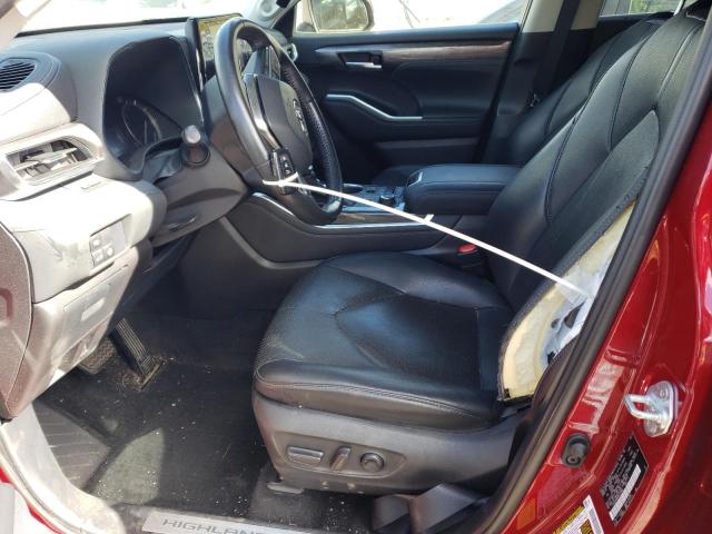 Photo 7 from auction – 2021 TOYOTA HIGHLANDER with VIN 5TDDZRBH2MS117984