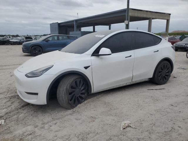 Photo 1 from auction – 2020 TESLA MODEL Y with VIN 5YJYGDEF1LF037468