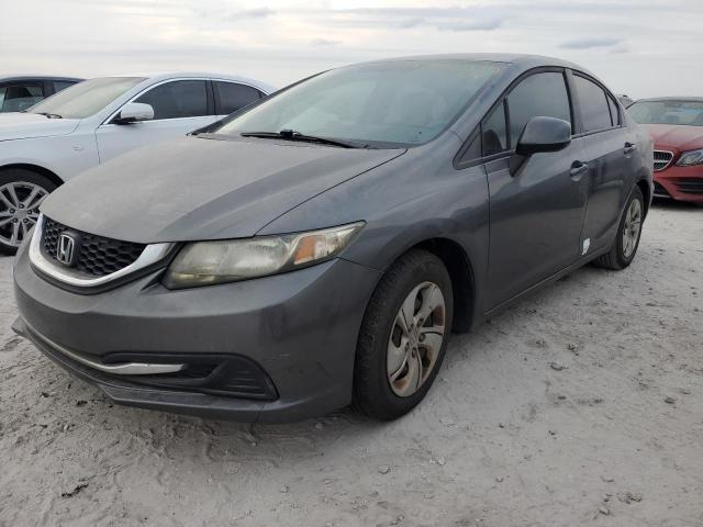 HONDA CIVIC LX 2013 with VIN 19XFB2F56DE045623 - Photo from auction