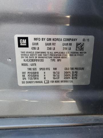 Photo 14 from auction – 2015 BUICK ENCORE with VIN KL4CJCSB3FB161203